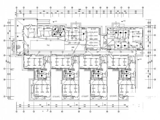 幼儿园小学教学楼电气CAD施工图纸 - 1