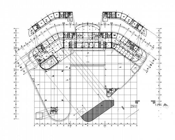 大型知名食品公司扩建电气CAD施工图纸(火灾自动报警) - 2