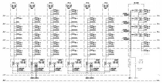 学校7层智能化系统电气CAD施工图纸 - 1