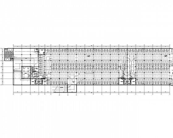 公园地下车库电气CAD施工图纸（最新甲级院设计）(火灾自动报警) - 2
