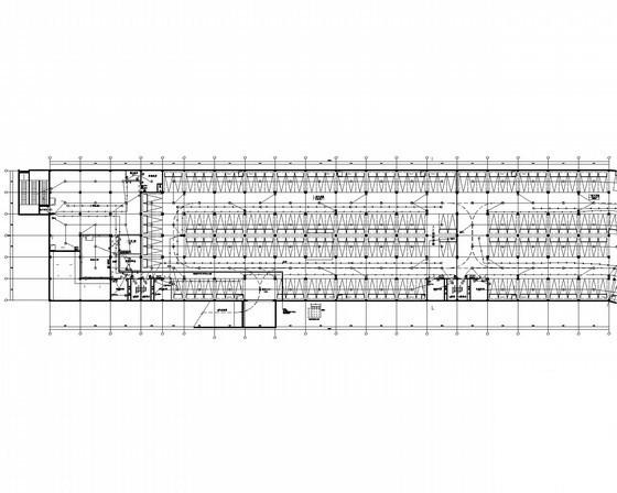 公园地下车库电气CAD施工图纸（最新甲级院设计）(火灾自动报警) - 3