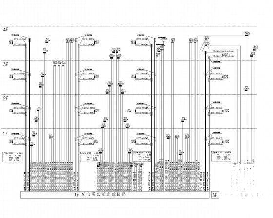 79360.8m24层大型商业广场电气CAD施工图纸(防雷接地设计) - 4