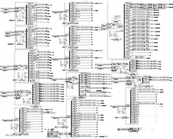 79360.8m24层大型商业广场电气CAD施工图纸(防雷接地设计) - 5