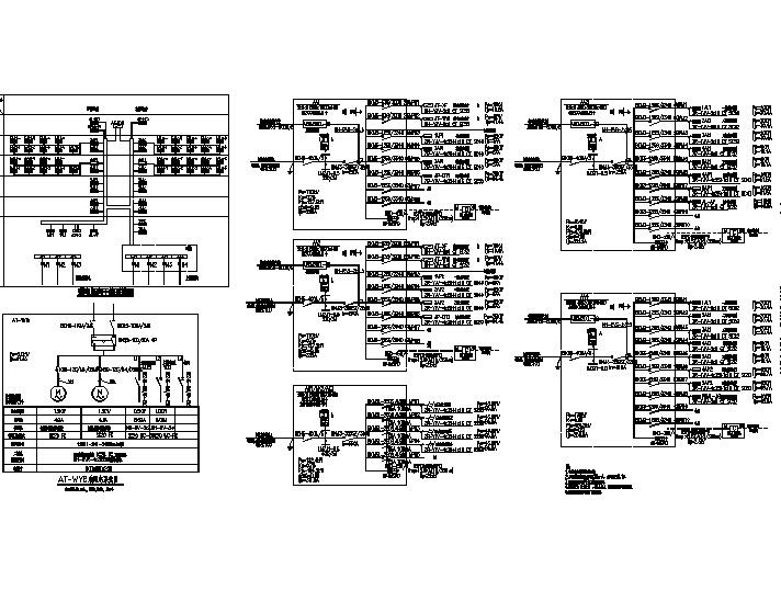 孵化中心科技楼电气CAD施工图纸（2018最新） - 4