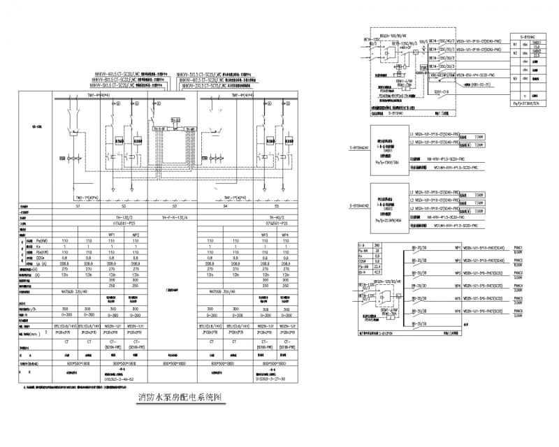 9层商场电气CAD施工图纸（智能疏散系统和计算书） - 5