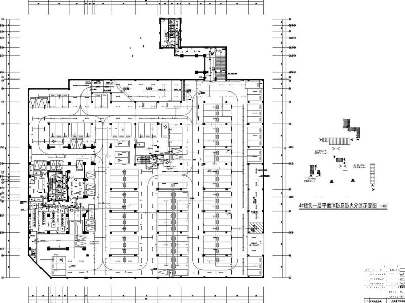 民生广场商业及综合办公裙房电气CAD施工图纸（总图纸） - 1