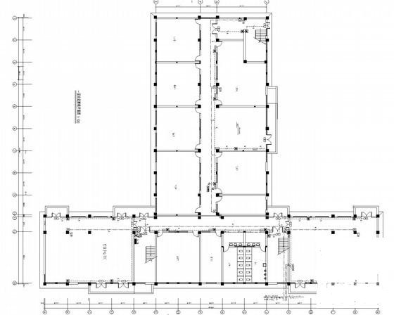 3层城市供水水质化验中心楼电气CAD施工图纸（最新） - 2