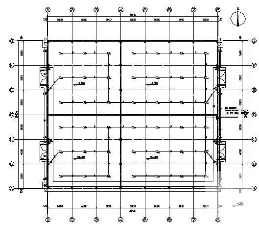 单层甲类仓库电气CAD施工图纸 - 2