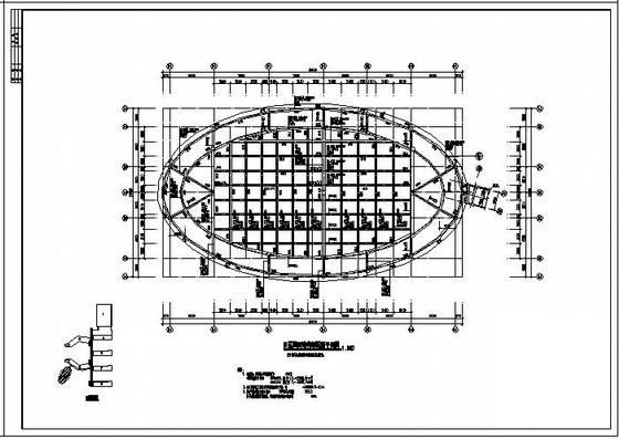 两层小学教学楼结构设计CAD施工图纸（桩基础）(板配筋) - 4