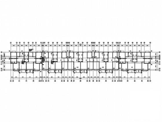 6层砖混结构公寓楼结构CAD施工图纸(墙下条形基础) - 3