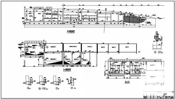 污水处理厂建筑结构CAD施工图纸(总平面布置图) - 2