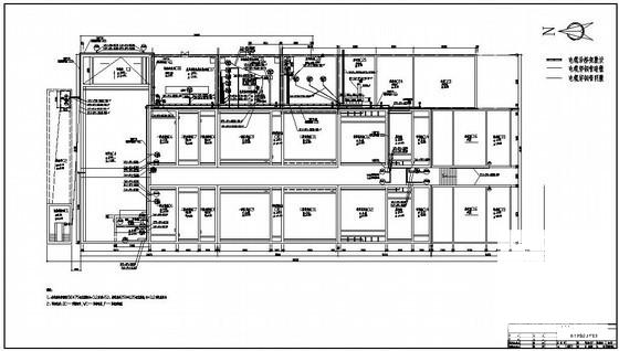 污水处理厂建筑结构CAD施工图纸(总平面布置图) - 4