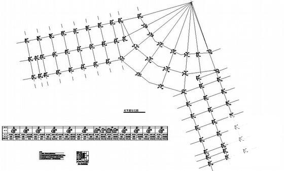 3层框架结构商业楼结构设计CAD施工图纸（7度抗震）(平面布置图) - 3