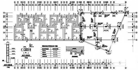 上5层框架结构住宅楼CAD施工图纸（8号，坡屋面架空层） - 1