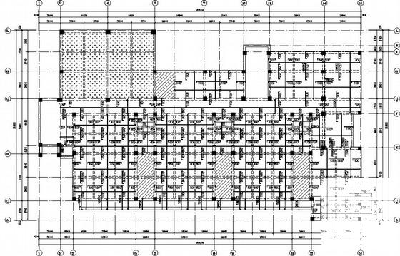 社区改造幼儿园框架结构CAD施工图纸（独立基础，7度抗震）(平面布置图) - 2