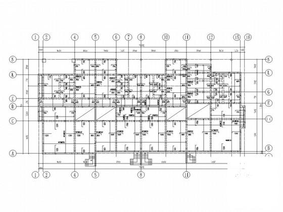 地上3层框架别墅结构图（独立基础，9页施工图纸） - 3
