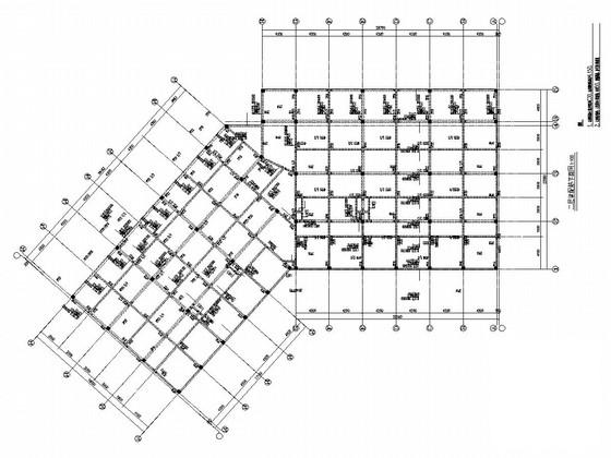 上2层框架结构住宅楼结构CAD施工图纸（高7.8米） - 3