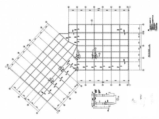 上2层框架结构住宅楼结构CAD施工图纸（高7.8米） - 4