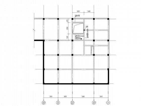博物馆加固改造结构CAD施工图纸 - 3