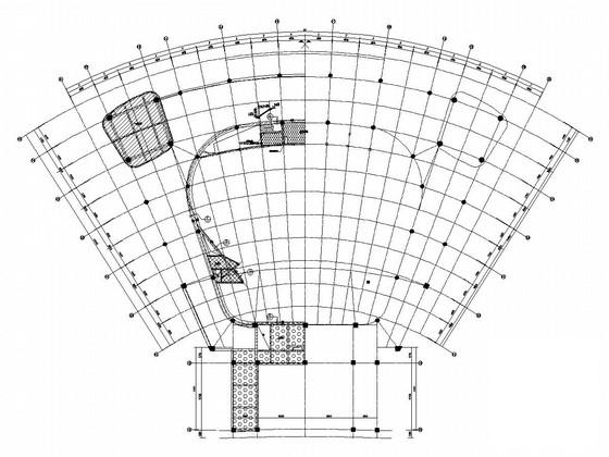 双向桁架钢屋盖结构CAD施工图纸 - 4