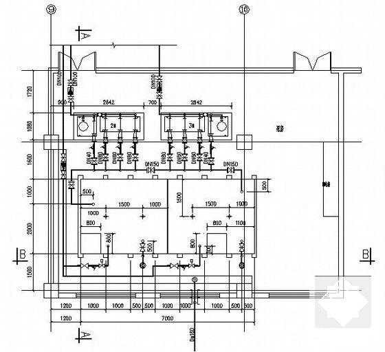 三甲医院给排水设计CAD施工图纸 - 5