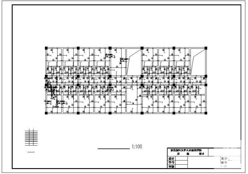 6层框架结构宾馆毕业设计方案施工图纸(建筑结构设计图) - 3