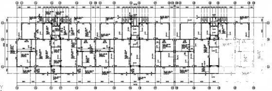11层桩基础框架剪力墙结构住宅楼结构设计CAD施工图纸 - 1