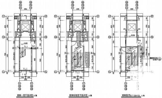 11层桩基础框架剪力墙结构住宅楼结构设计CAD施工图纸 - 4