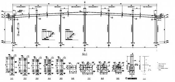 4层框架结构独立基础私人住宅楼结构设计CAD施工图纸 - 3