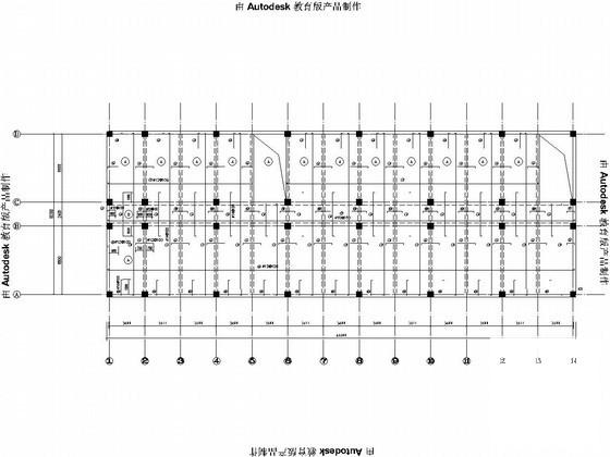 5层框架结构办公楼结构毕业设计方案图纸 - 2