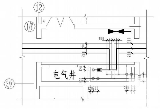 18层跃19层住宅楼给排水设计CAD施工图纸(建筑面积) - 3