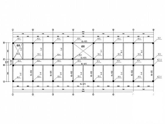 6层框架结构办公楼毕业设计方案图纸（建筑图） - 1