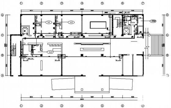 6层高级会所给排水设计CAD施工图纸 - 1