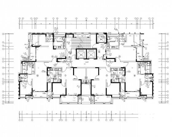 33层商业楼给排水设计CAD施工图纸 - 3