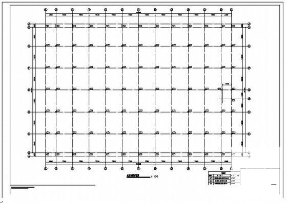 3层钢管桁架框架结构设计CAD图纸（6度抗震，独立基础） - 2