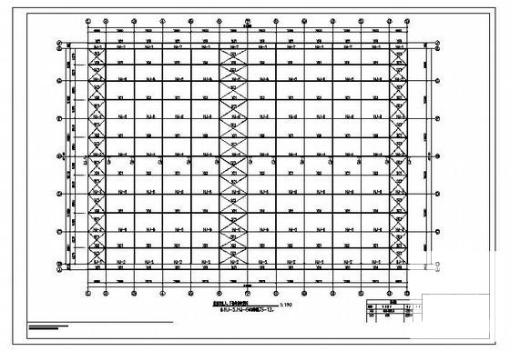 3层钢管桁架框架结构设计CAD图纸（6度抗震，独立基础） - 3