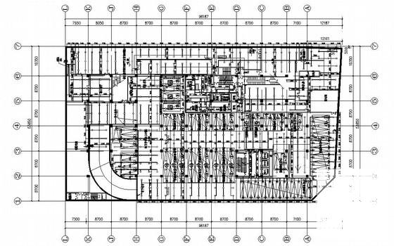 8层商业购物广场给排水设计CAD施工图纸（地下室、人防）(自喷系统原理图) - 1