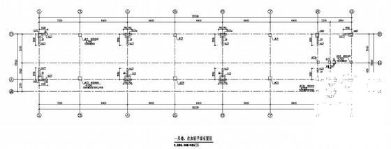 5层框架结构教学楼加固设计图纸（7度抗震）(平面布置图) - 2