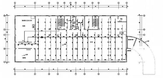 11层综合楼给排水CAD施工图纸(二类高层建筑) - 3