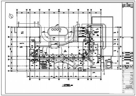 7层酒店给排水CAD施工图纸(室外消火栓用水量) - 4