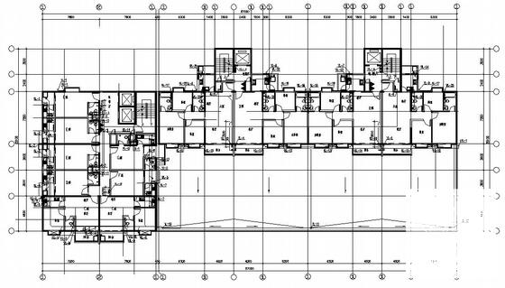 15层商住楼给排水CAD施工图纸(公共建筑) - 1
