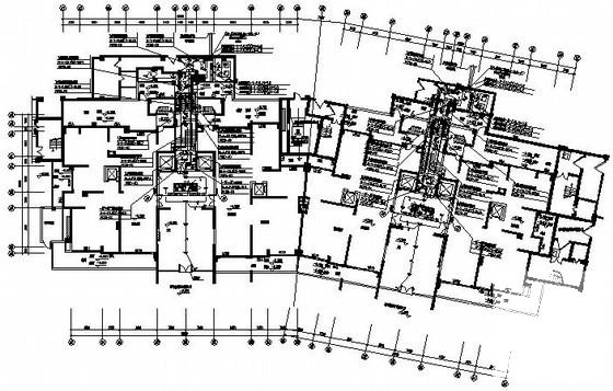 23层度假区高层住宅楼电气图纸（B型） - 1