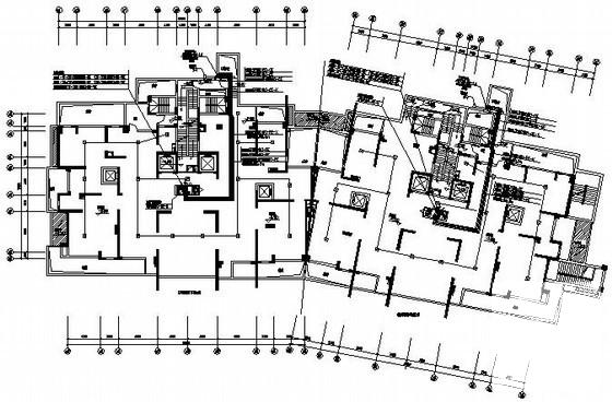 23层度假区高层住宅楼电气图纸（B型） - 2