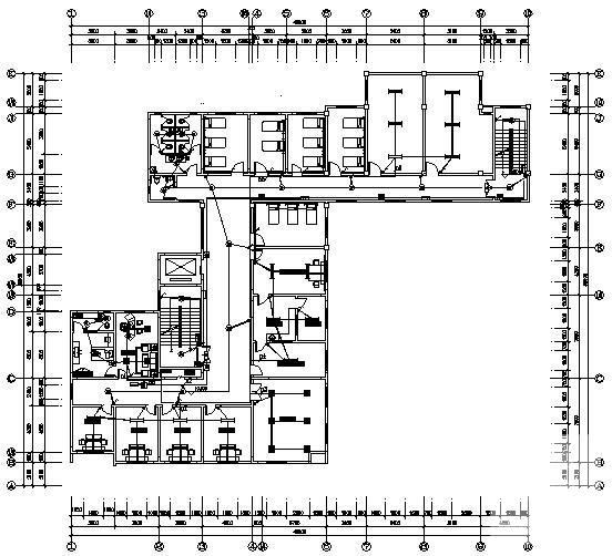 4层卫生院4层大楼电气CAD施工图纸 - 2