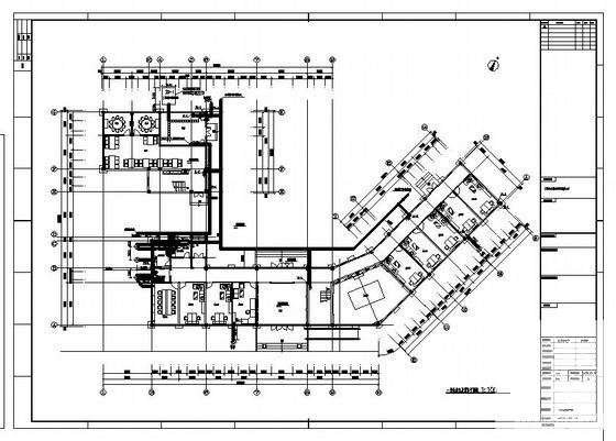 公园监控中心装饰工程给排水CAD施工图纸(喷淋系统设计) - 4
