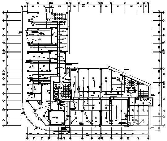 19层钢筋混凝土结构商住楼电气CAD施工图纸（二级负荷） - 2