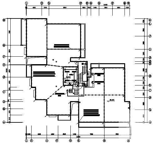 19层钢筋混凝土结构商住楼电气CAD施工图纸（二级负荷） - 4