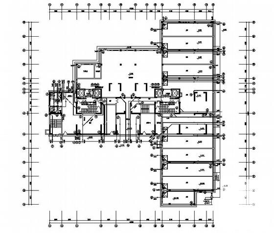 29层住宅楼（底商）给排水CAD施工图纸 - 1