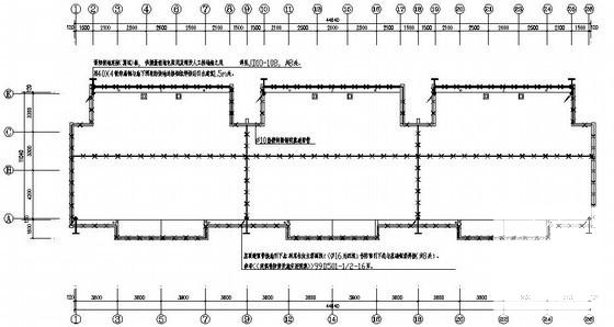 上6层民用住宅楼电气CAD施工图纸（三级负荷，第三类防雷） - 3