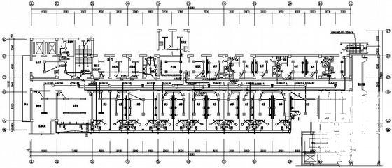 8层医院旧病房楼电气改造CAD施工图纸 - 1